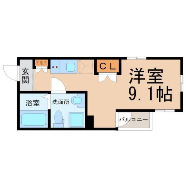 ＣａｓａＡｖｅｎｕｅＴｓｕｒｕｍａｉ｜愛知県名古屋市昭和区鶴舞３丁目(賃貸アパート1R・2階・21.01㎡)の写真 その2