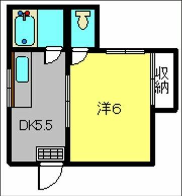 コーポサクラ 101｜神奈川県横浜市保土ケ谷区西久保町(賃貸アパート1DK・1階・20.00㎡)の写真 その2