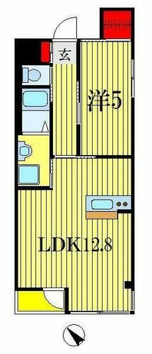 同じ建物の物件間取り写真 - ID:212042463309