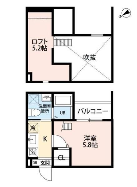 愛知県名古屋市中川区中郷４丁目(賃貸アパート1K・2階・20.04㎡)の写真 その2