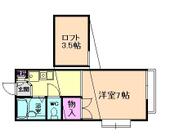 箕面市稲６丁目 2階建 築28年のイメージ