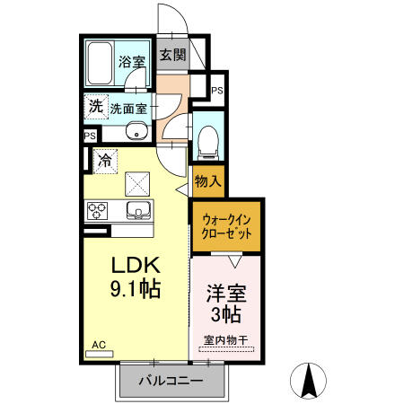 同じ建物の物件間取り写真 - ID:223032302818