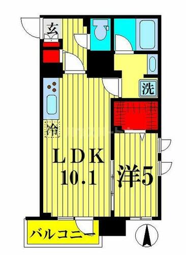 同じ建物の物件間取り写真 - ID:213103404936