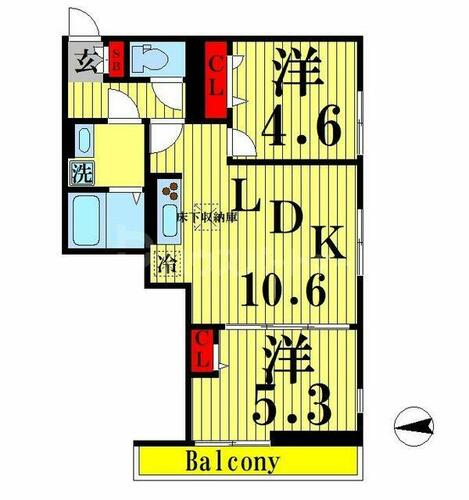 同じ建物の物件間取り写真 - ID:213102266747