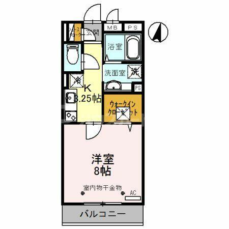 同じ建物の物件間取り写真 - ID:211046793377