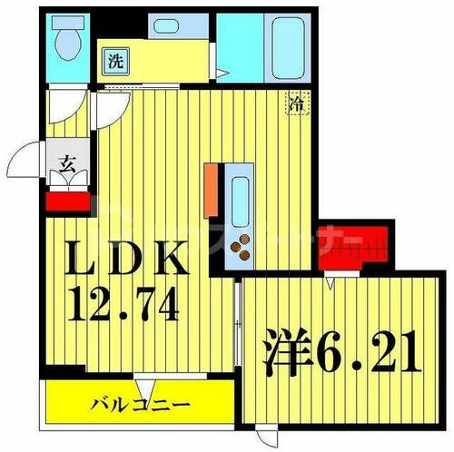 同じ建物の物件間取り写真 - ID:213102260022