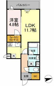 同じ建物の物件間取り写真 - ID:213102257280