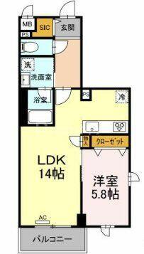 同じ建物の物件間取り写真 - ID:213102257271