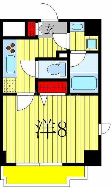 グラン　ジュテ柏 601｜千葉県柏市柏４丁目(賃貸マンション1K・6階・27.76㎡)の写真 その2