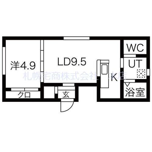 同じ建物の物件間取り写真 - ID:201022557764