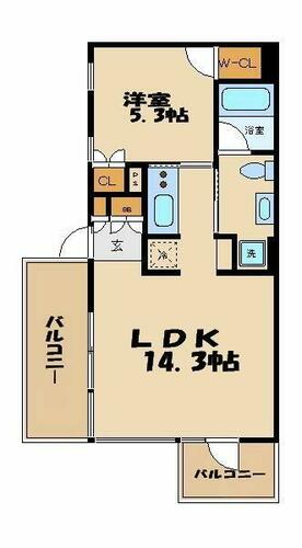 同じ建物の物件間取り写真 - ID:213102300499