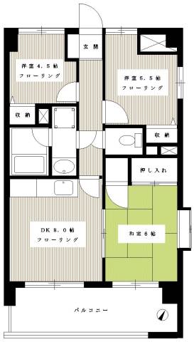 同じ建物の物件間取り写真 - ID:214056159297