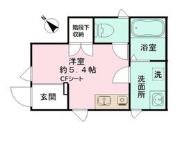 ＬＥＯ五拾弐番館 101 ｜ 千葉県船橋市南本町（賃貸アパート1R・1階・15.45㎡） その2