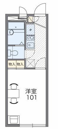 同じ建物の物件間取り写真 - ID:214055235491