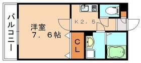 トワエモア九工大前  ｜ 福岡県飯塚市川津（賃貸アパート1K・1階・24.50㎡） その2