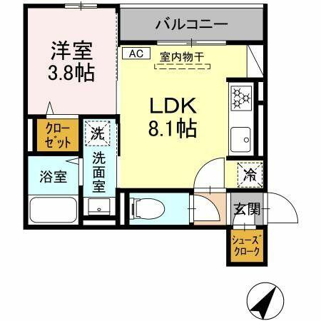 同じ建物の物件間取り写真 - ID:214055231760