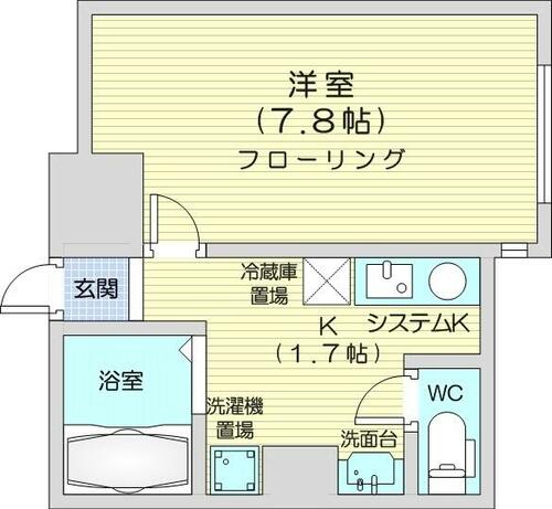 同じ建物の物件間取り写真 - ID:201022772823