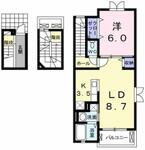 川崎市多摩区堰２丁目 3階建 築9年のイメージ