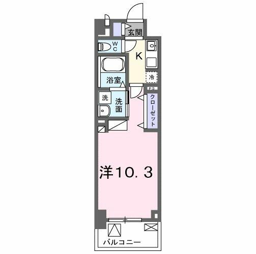 神奈川県横須賀市森崎１丁目(賃貸マンション1K・3階・30.98㎡)の写真 その2