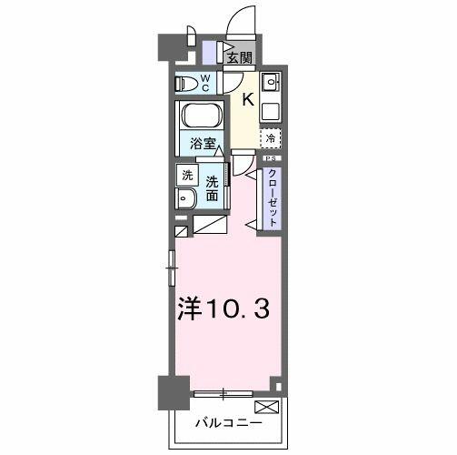 神奈川県横須賀市森崎１丁目(賃貸マンション1K・6階・30.98㎡)の写真 その2