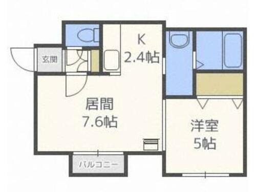 同じ建物の物件間取り写真 - ID:201022133186