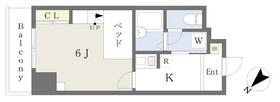 Ｆｌａｔ郡山 905 ｜ 福島県郡山市中町（賃貸マンション1K・9階・23.05㎡） その2