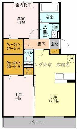 同じ建物の物件間取り写真 - ID:211047317445