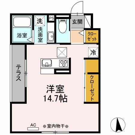 同じ建物の物件間取り写真 - ID:221010716802