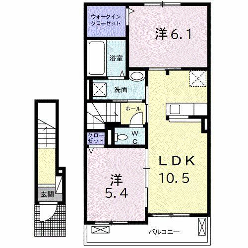 同じ建物の物件間取り写真 - ID:211046805655