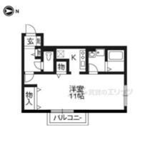 エイトキューブ A103 ｜ 京都府木津川市吐師松葉（賃貸アパート1K・1階・34.72㎡） その2