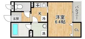 フローラ岡本 102 ｜ 兵庫県神戸市東灘区岡本４丁目（賃貸アパート1K・1階・27.09㎡） その2