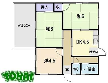 間取り：224004851382