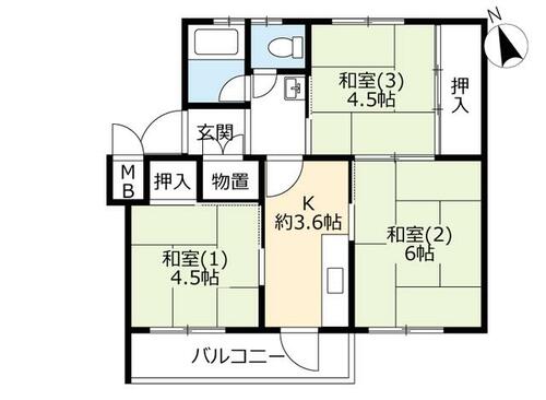 同じ建物の物件間取り写真 - ID:212042532344