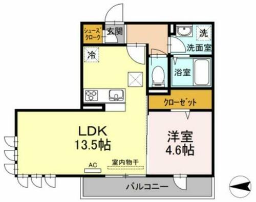 同じ建物の物件間取り写真 - ID:214055257192