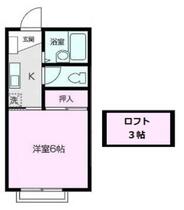 プチキャッスル 2C ｜ 埼玉県朝霞市岡１丁目（賃貸アパート1K・2階・20.20㎡） その2