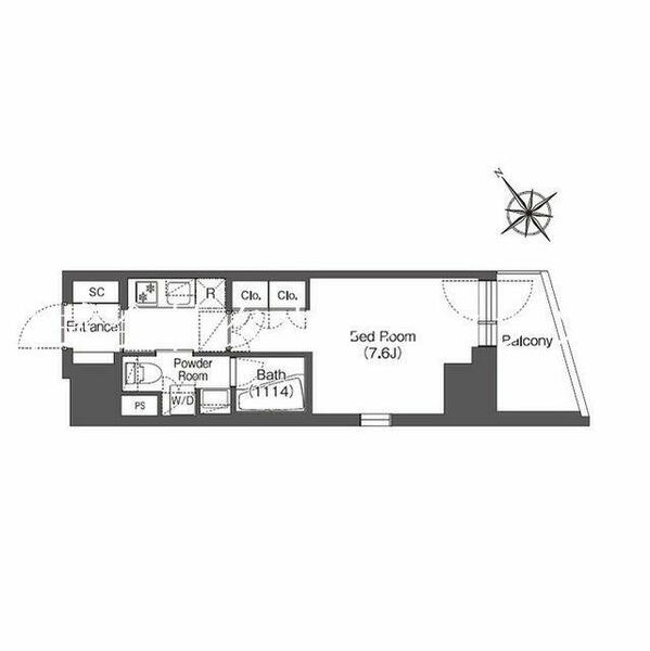 コンフォリア東大井Ｉ 0601｜東京都品川区東大井３丁目(賃貸マンション1K・6階・25.22㎡)の写真 その2