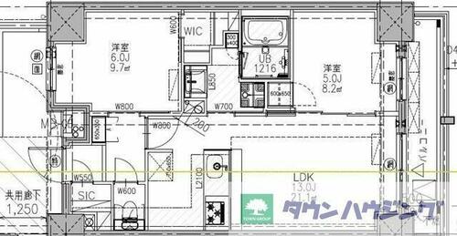 同じ建物の物件間取り写真 - ID:213102339186