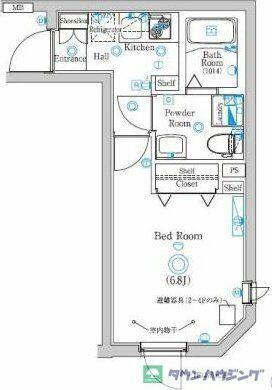 同じ建物の物件間取り写真 - ID:213102339273