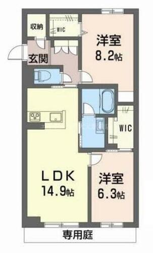 同じ建物の物件間取り写真 - ID:233020112614