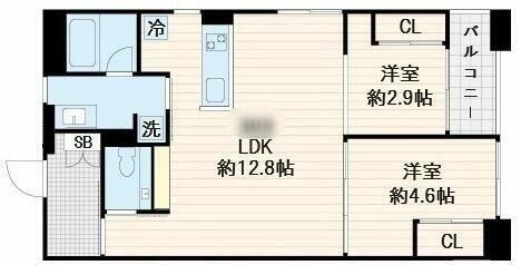 同じ建物の物件間取り写真 - ID:213102344116