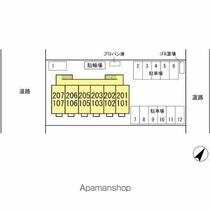 ＥＳＴＲＯＮＤＥ（エスト・ロンド） 206 ｜ 千葉県東金市台方（賃貸アパート1K・2階・30.03㎡） その3