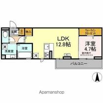 ミルトＡ 202 ｜ 千葉県千葉市稲毛区宮野木町（賃貸アパート1LDK・2階・43.60㎡） その2