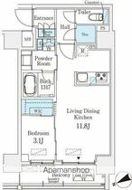 ベルファース八丁堀Ｗｅｓｔ  ｜ 東京都中央区八丁堀３丁目（賃貸マンション1LDK・7階・40.06㎡） その2