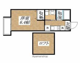 東京都国分寺市本多２丁目（賃貸アパート1K・2階・19.38㎡） その2