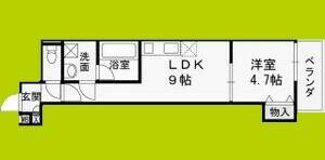 クレアール菱屋東｜大阪府東大阪市菱屋東１丁目(賃貸アパート1LDK・2階・33.12㎡)の写真 その2