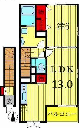 エクセレントガーデン 205｜東京都葛飾区南水元２丁目(賃貸アパート1LDK・2階・49.13㎡)の写真 その2