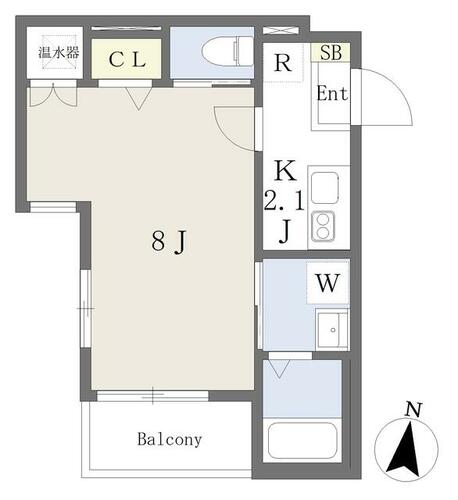 同じ建物の物件間取り写真 - ID:227080054390