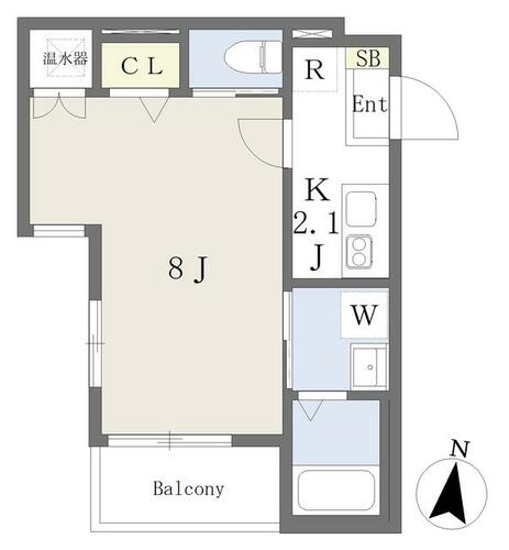 同じ建物の物件間取り写真 - ID:227080054391