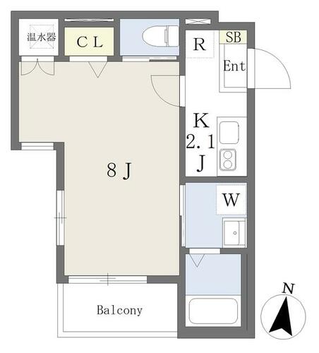 同じ建物の物件間取り写真 - ID:227080054044