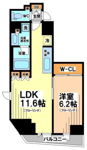 同じ建物の物件間取り写真 - ID:213099790228